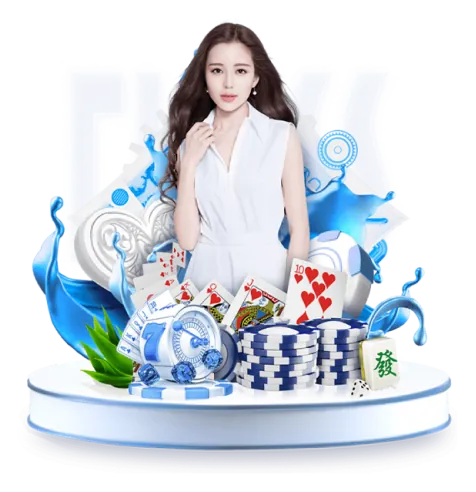Sân quần vợt với cầu thủ đang giao bóng